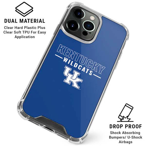 University of Kentucky Wildcats iPhone 16 Pro Clear Case
